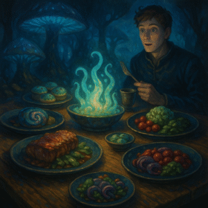 その世界の美味しいものを食べまくる