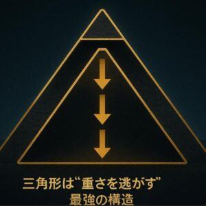 なぜピラミッドは三角形なのか？建築の天才たちが選んだ形