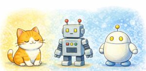 ③ 丸いフォルムは猫型ロボットだからこそ生まれた