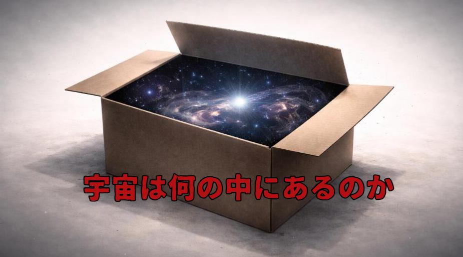 宇宙は何の中にある？考えると頭が混乱する話