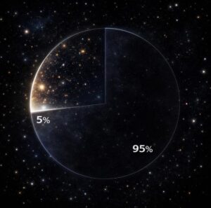 ①宇宙の95％がわからないってどういうこと？