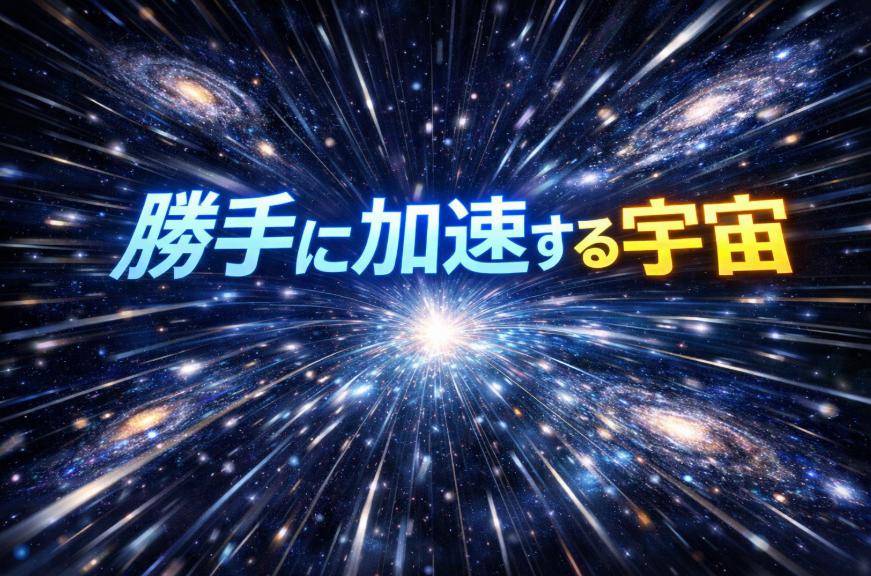 誰も触ってないのに広がる宇宙←ダークエネルギーが怖すぎる話