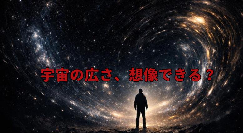 宇宙の大きさを考えたら、自分がどこにいるのかわからなくなった