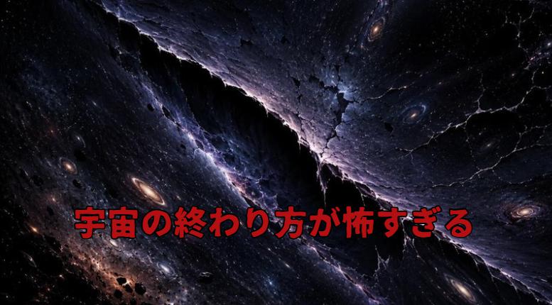 宇宙はこの先どうなるのか｜終わり方がヤバすぎる未来のシナリオ