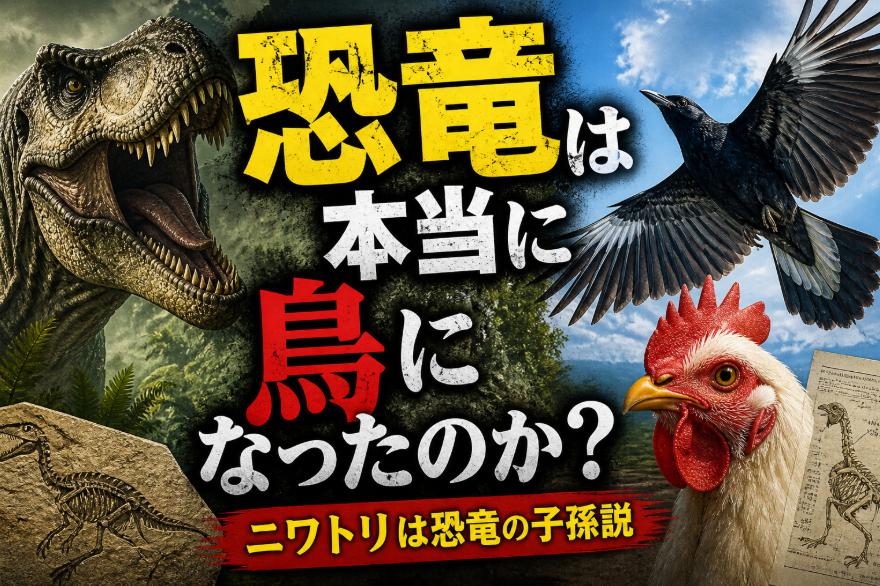 恐竜は本当に鳥になったのか？今も空を飛ぶ“生き残り説”が面白すぎた