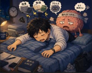 ④ 疲れている時ほど起きやすいと言われる理由