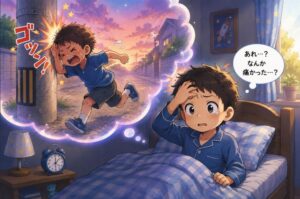 夢なのに痛い！？本当にケガをしたように感じることがある