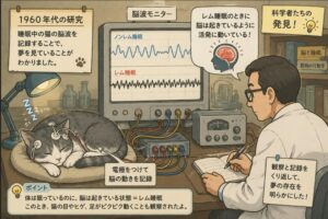  科学者はどうやって夢を見ていると分かったのか？
